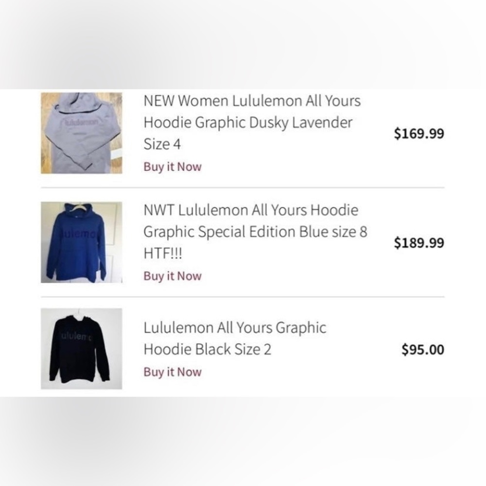 LULULEMON ❤️❤️ ALL YOURS HOODIE GRAPHIC - Picture 13 of 13